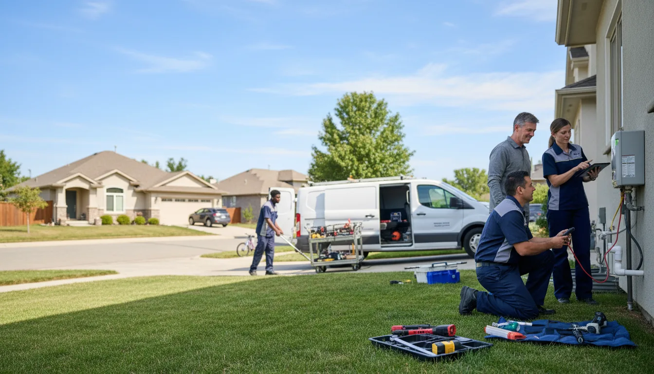 Tankless water heater service in Moundsville, WV